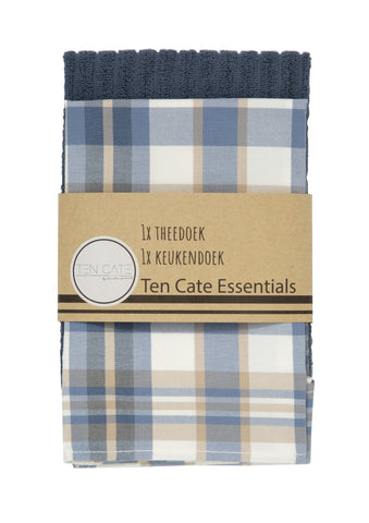 Essentials - Keukendoekenset - Donkerblauw
