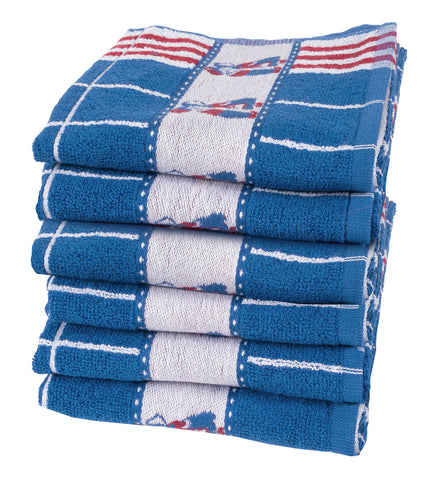 100% Katoenen Keukentextiel Set 6 stuks