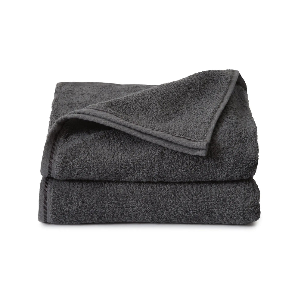 Towel Set 2 Pieces - Anthracite