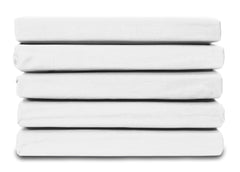 100% Katoenen Jersey Hoeslaken - Wit