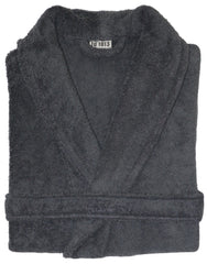 100% Katoenen Badjas Alexis - Antraciet