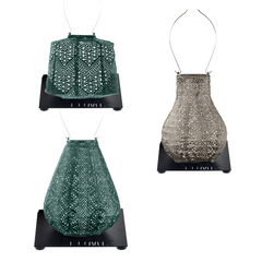 Lumiz Solar Buitenlampionnen Corniche Beach Set - inclusief 3 metalen platen - Groen - Taupe