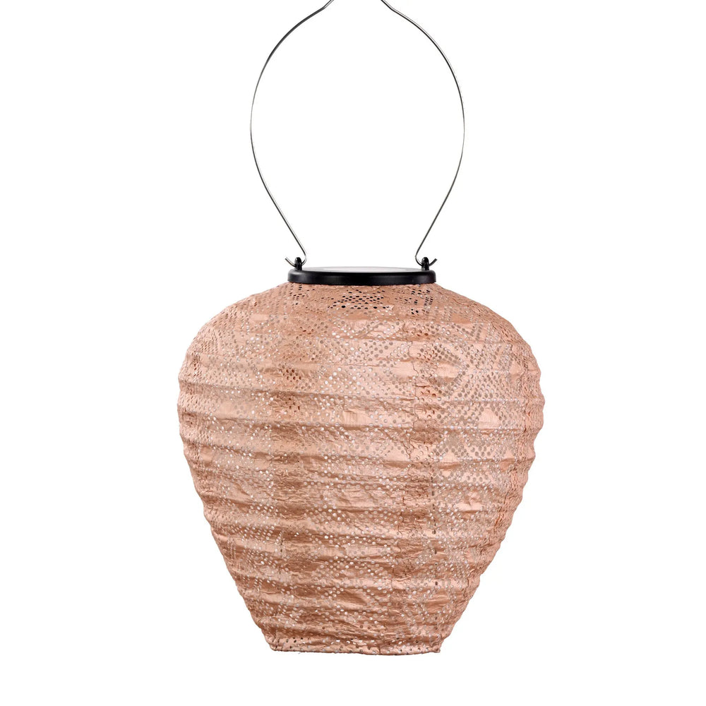 Solar-Laterne Mosaik-Ballon - Rosa