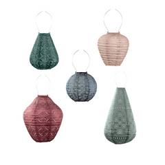 Solar Buitenlamp Botanico Set - 5 stuks