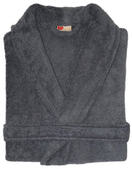 Badjas Katoen - Antraciet