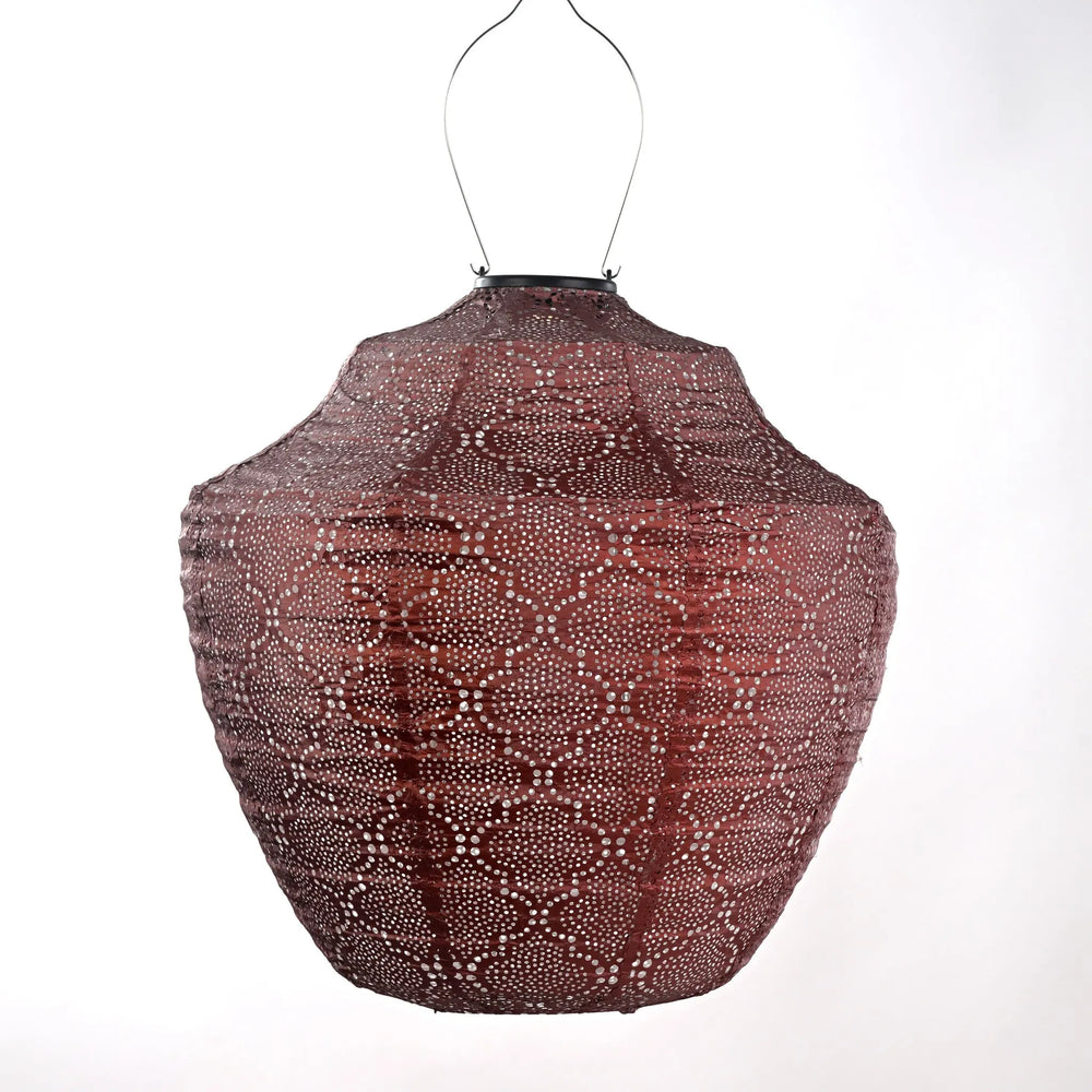 Solar-Lampion Basar Crown - Kupfer