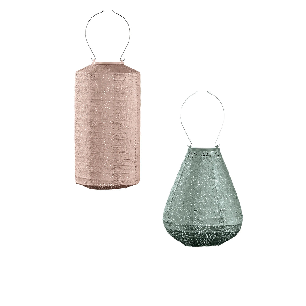 Solar Buitenlamp Lelie Set - 2 Stuks