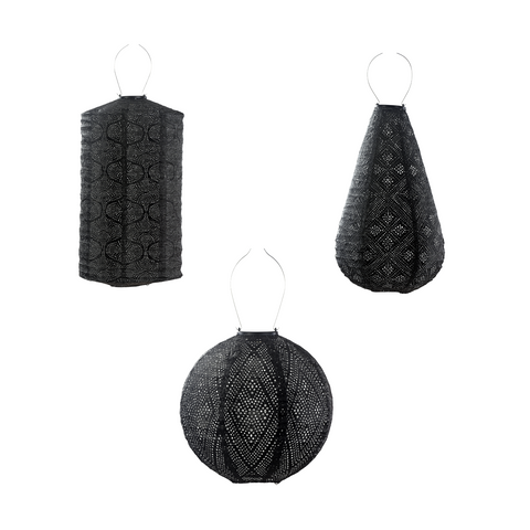 Lumiz Buitenlamp Zwarte Set - 3 stuks