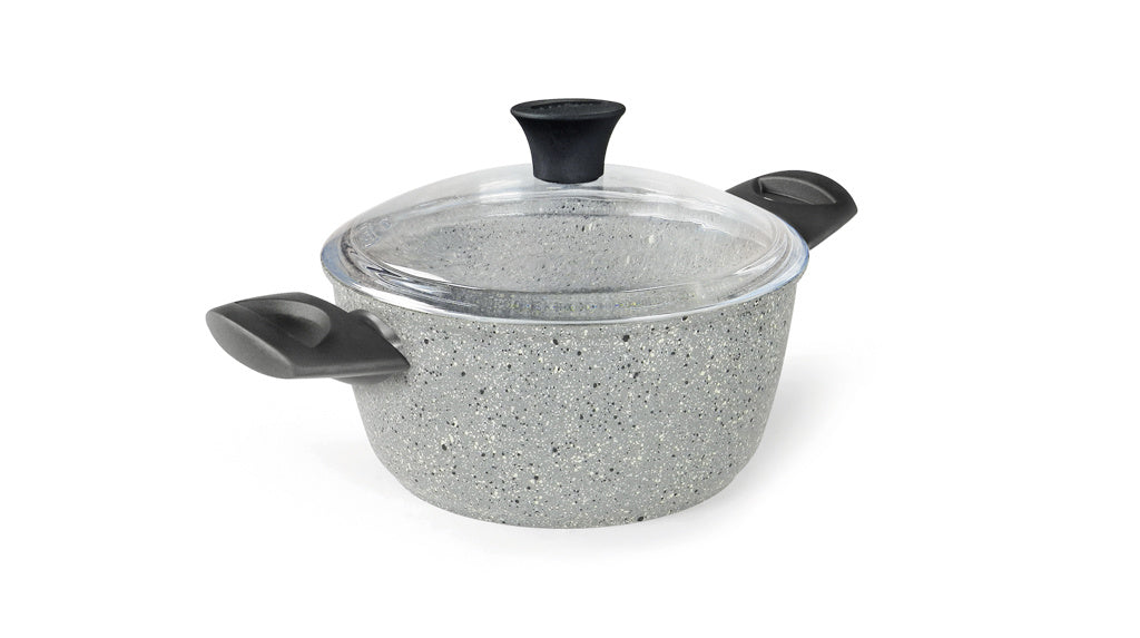Dura Inductie Kookpan met glazen deksel 24 cm
