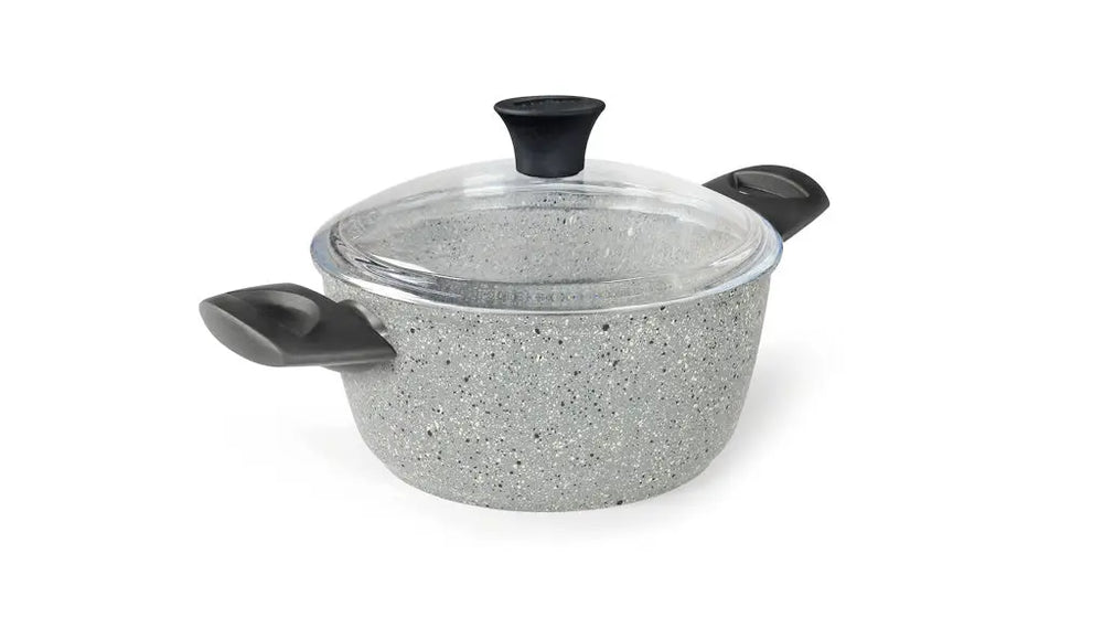 Dura Induction Saucepan with Glass Lid