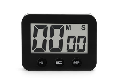 Digital Timer Plastic Black