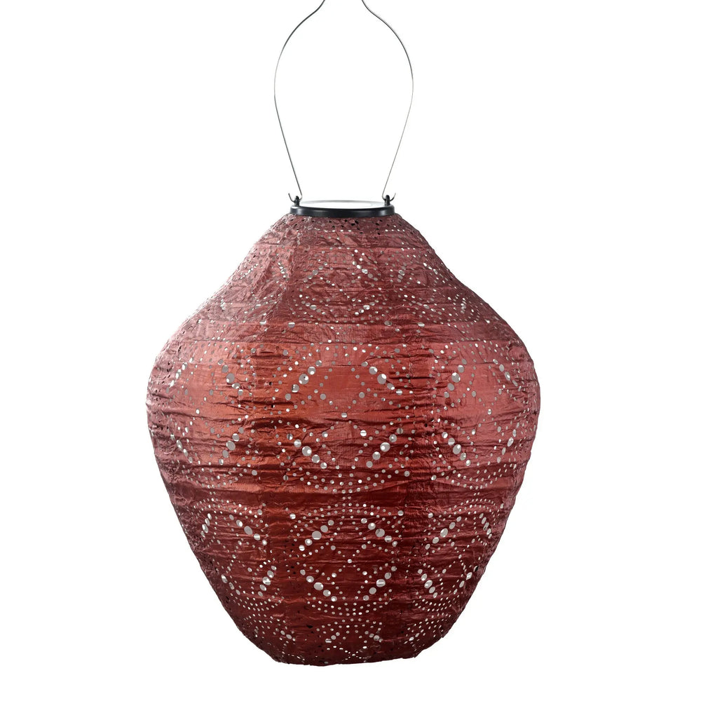 Solar Laterne Mandela Jar - Kupfer