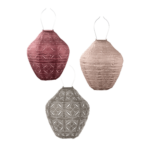 Lumiz Solar Buitenlampionnen Jar Set - 3 stuks