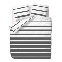 100% Katoenen Dekbedovertrek Celia Antraciet