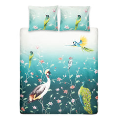 100% Katoen Satijnen Dekbedovertrek - Pauline Groen