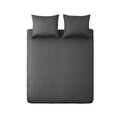 100% Katoen Satijnen Dekbedovertrek Napoli - Antraciet