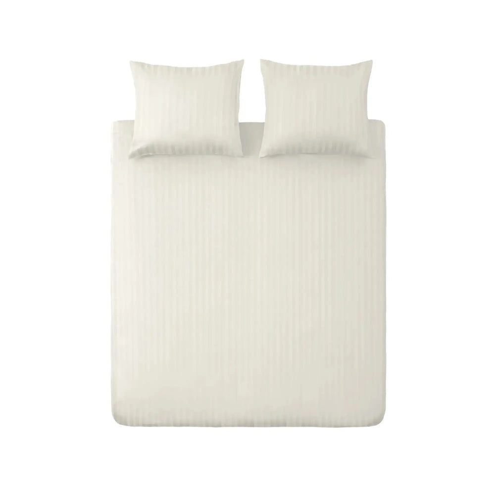 100% Baumwollsatin-Bettwäsche-Set Napoli – Natur