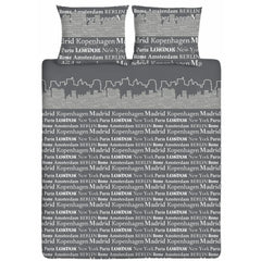 100% Katoenen Dekbedovertrek Skyline