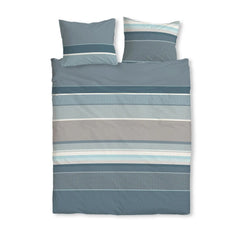 100% Katoenen Dekbedovertrek - Lara Petrol