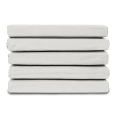 100% Katoenen Jersey Hoeslaken - Ecru