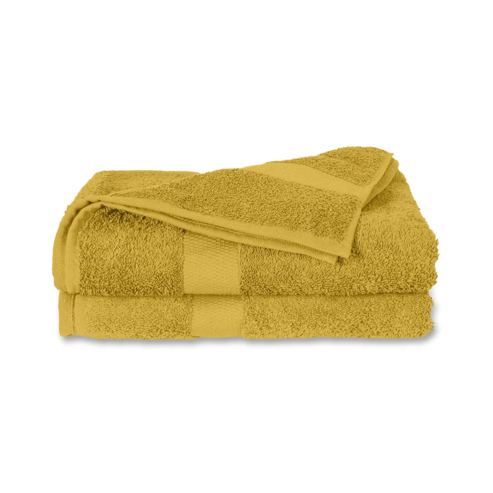 Shower towel set - Yellow