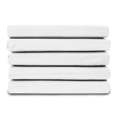 100% Katoenen Jersey Hoeslaken - Wit