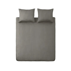 100% Katoen Satijnen Dekbedovertrek Napoli - Taupe