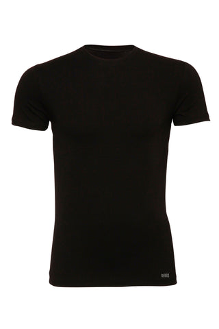 2-pack 100% Katoenen T-Shirt O-Hals Zwart