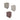 Solar Buitenlampionnen Triangle - 3 Stuks LUMIZ