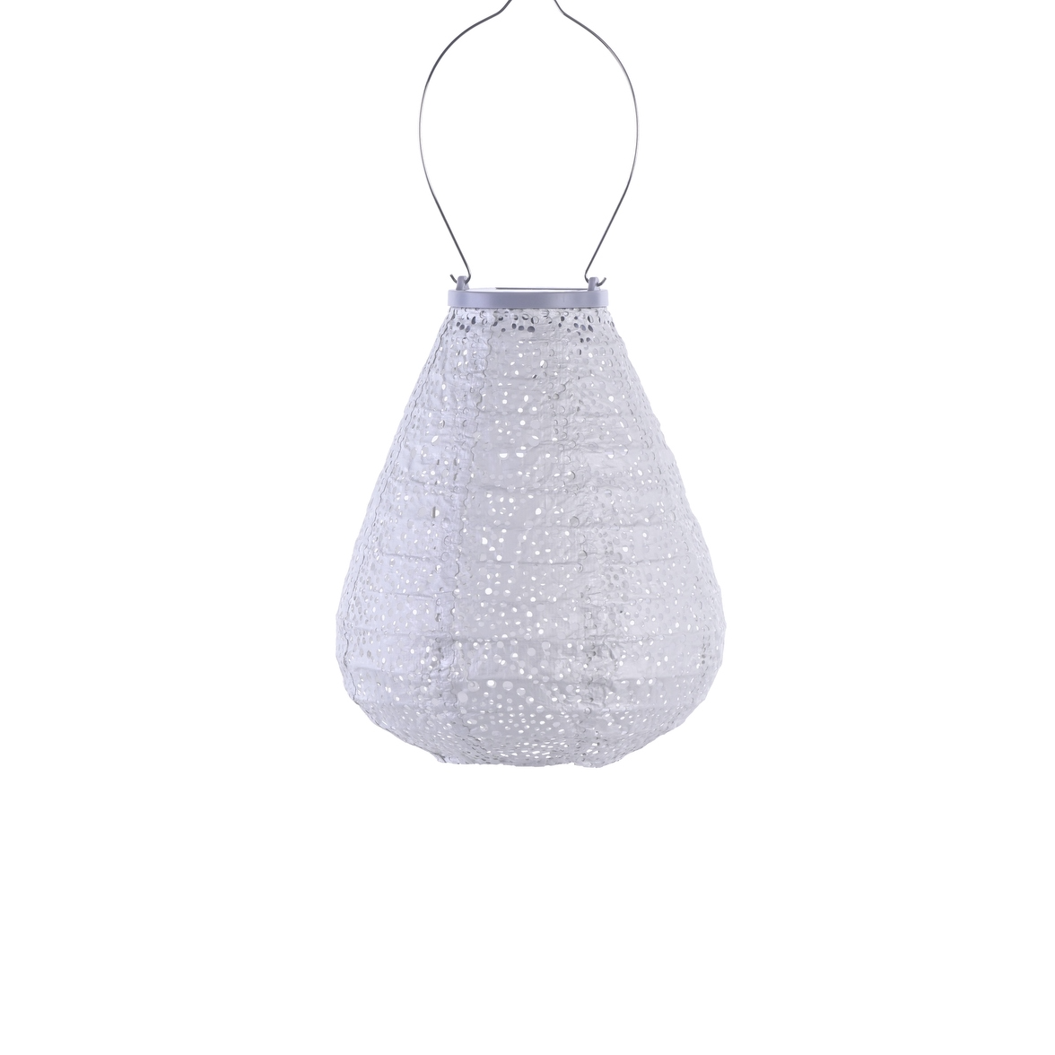 Lumiz Solar Lampion Paisley Tulip - 20 cm - Silver