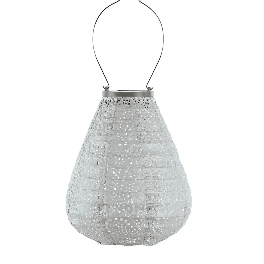 Solar Lampion Paisley Tulip - Silver