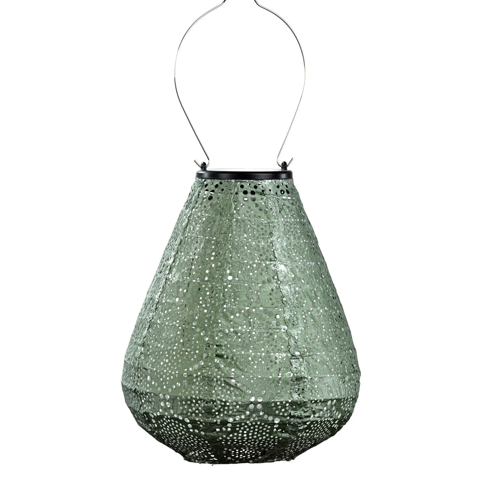 Solar-Lampionstange Tulpe – Salbeigrün