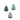 Solar Buitenlampionnen Tulip Set - 3 Stuks LUMIZ