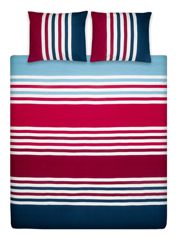 100% Katoenen Dekbedovertrek Trone Stripe