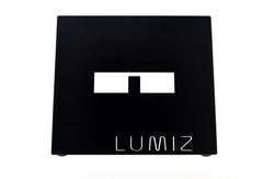 Lumiz metalen plaat - Zwart