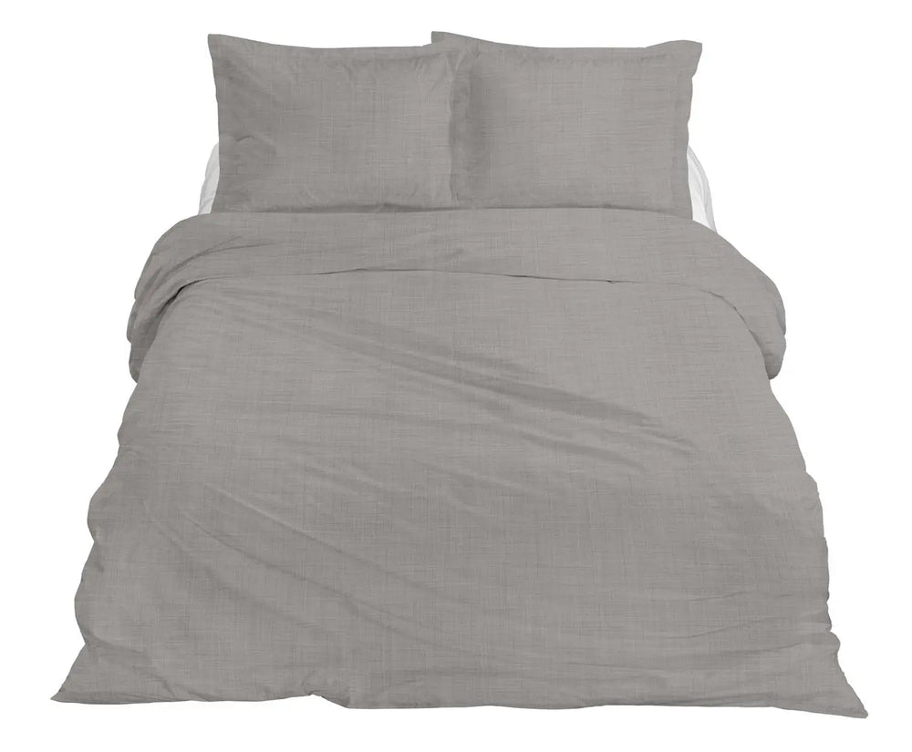 Bettwäsche-Set aus Leinen Cloudy Grey