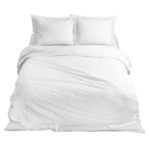 Ten Cate Katoensatijnen dekbedovertrek Wit